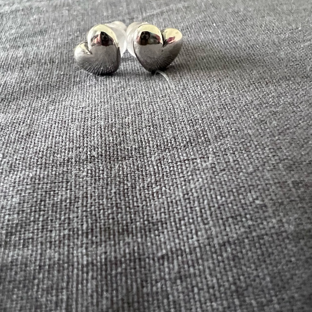 Pandora heart stud earrings